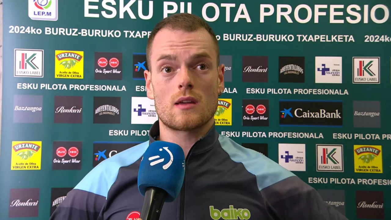 Unai Laso, tras el partido contra Altuna III