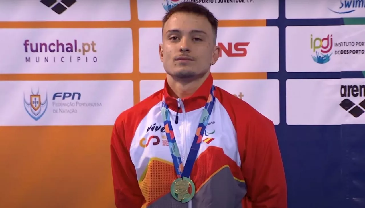 Iñigo Llopis igerilaria. Argazkia: BASQUE TEAM