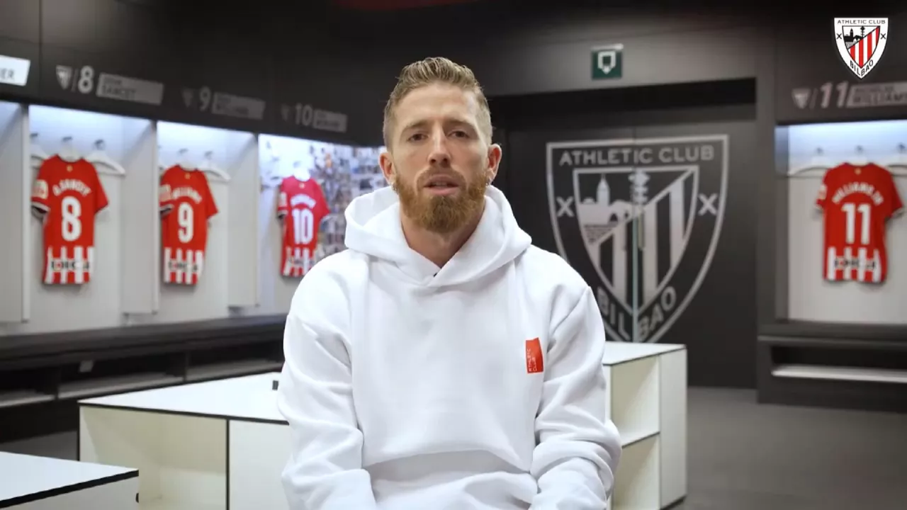 Iker Muniain, en su vídeo de despedida