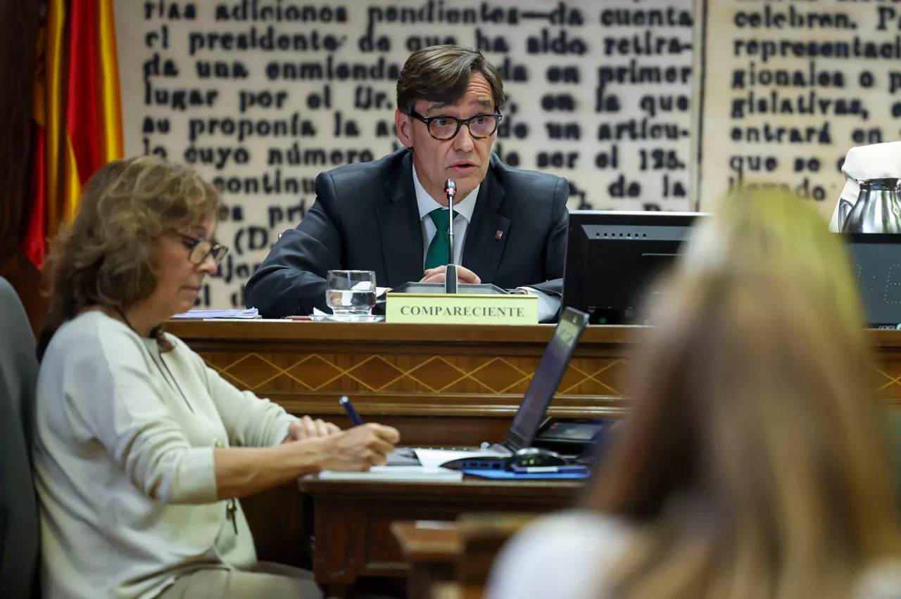 Salvador-Illa-comision-Senado-efe