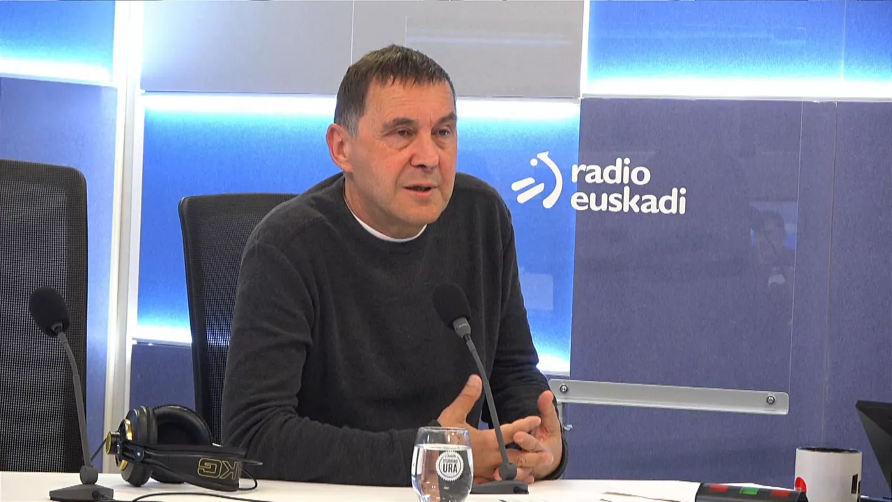 Arnaldo Otegi (EH Bildu). Foto: EITB Media