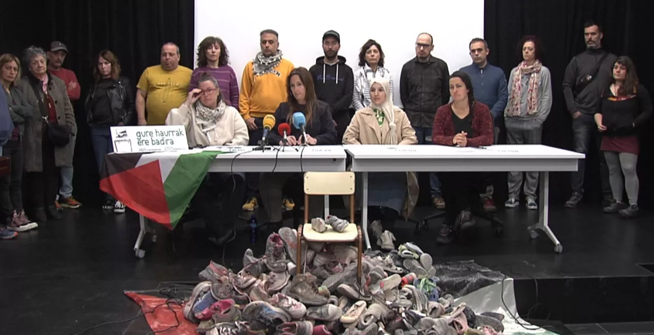 palestina manifestazioa bilbo ikastetxeak eitb