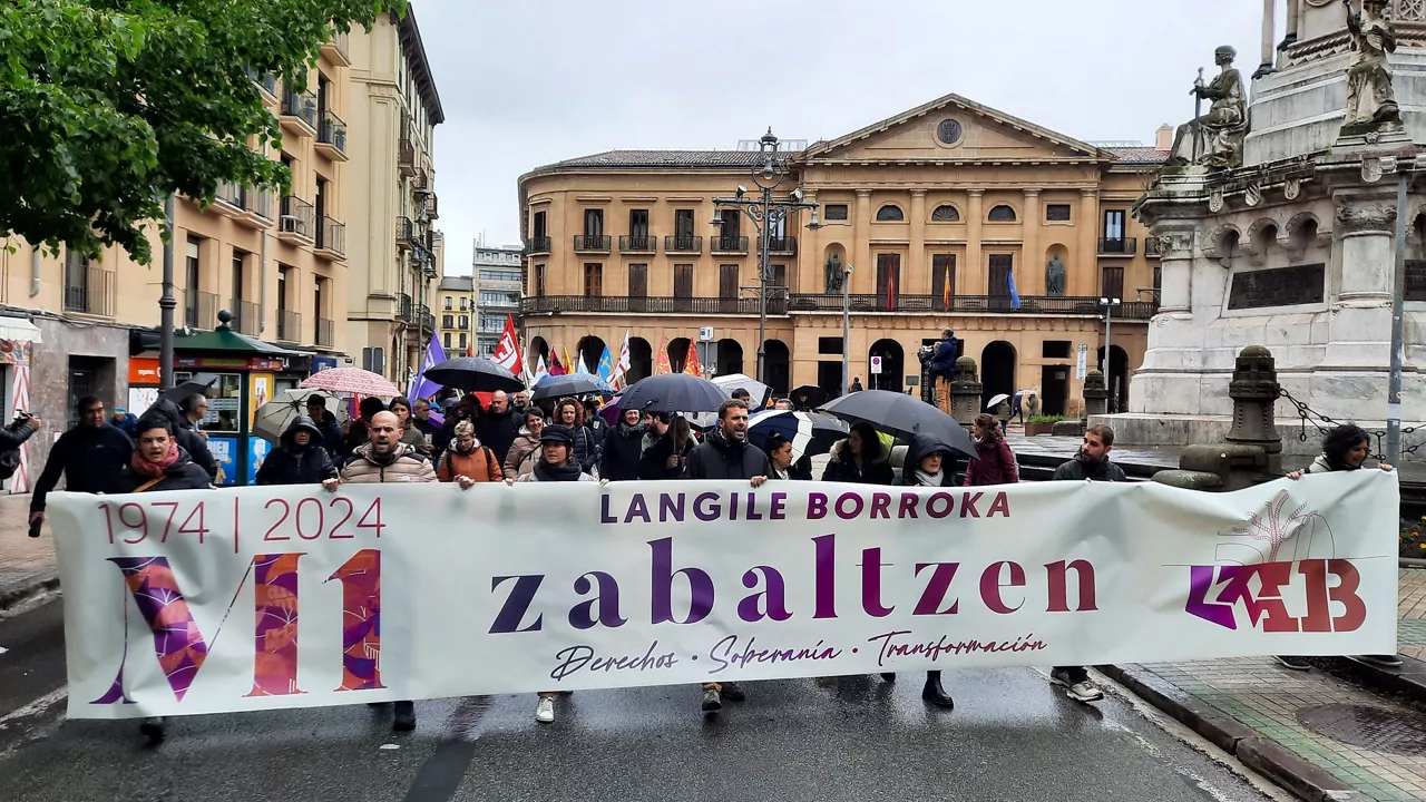 LAB maiatzak 1 pamplona