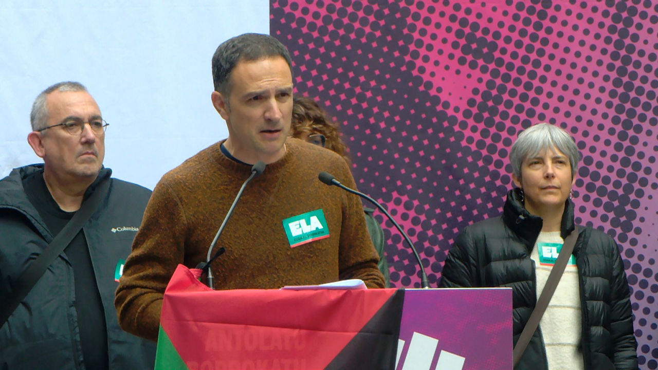 Mitxel Lakuntza, secretario general de ELA