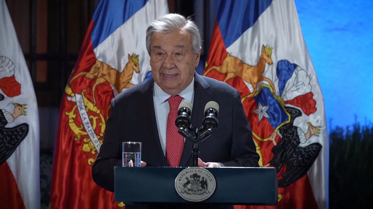 El secretario general de la ONU, António Guterres