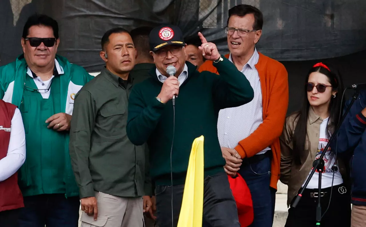 Petro 1 mayo Colombia EFE