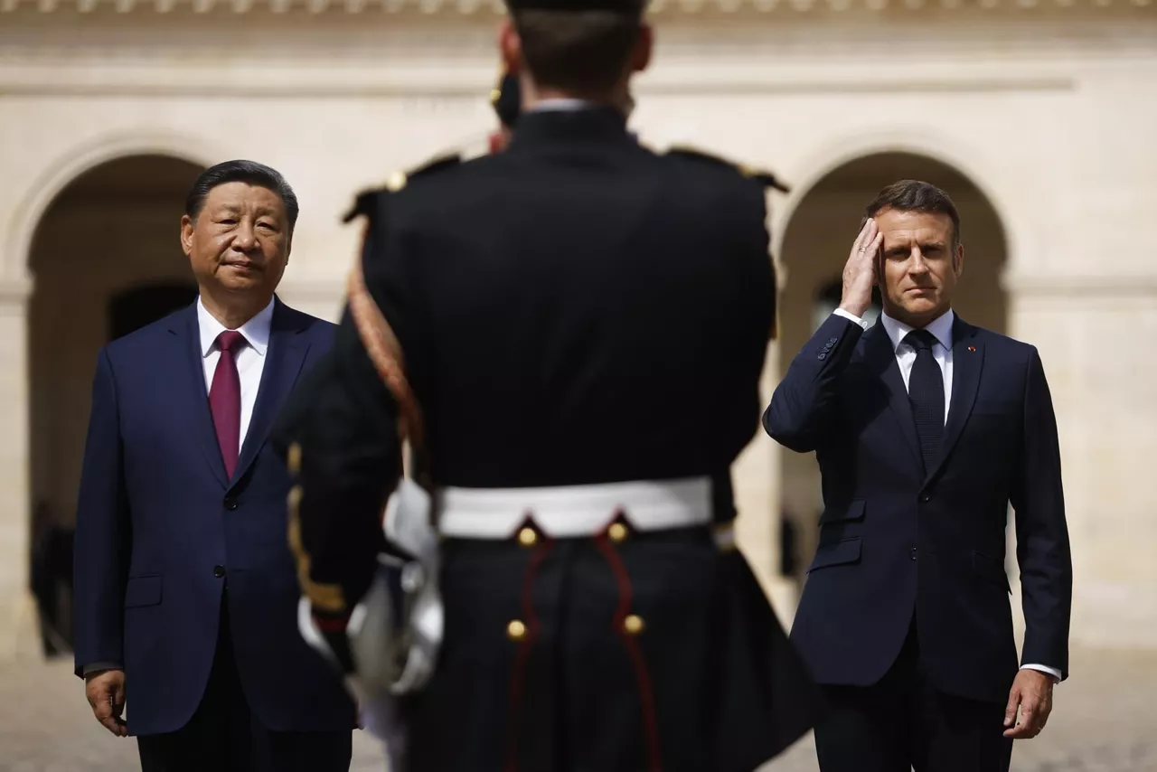 xi jinping china macron visita francia  efe