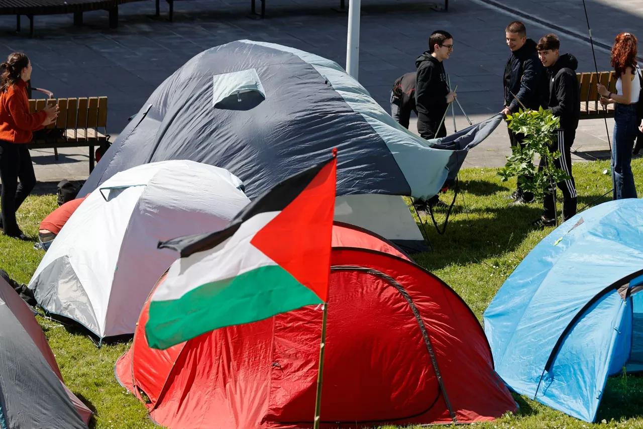 campus-leioa-acampada-palestina-efe
