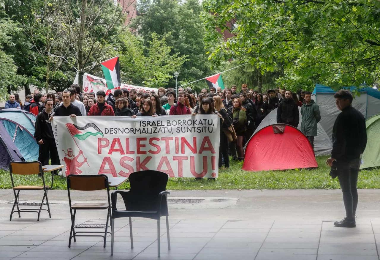 acampada-Ibaeta-Palestina-efe