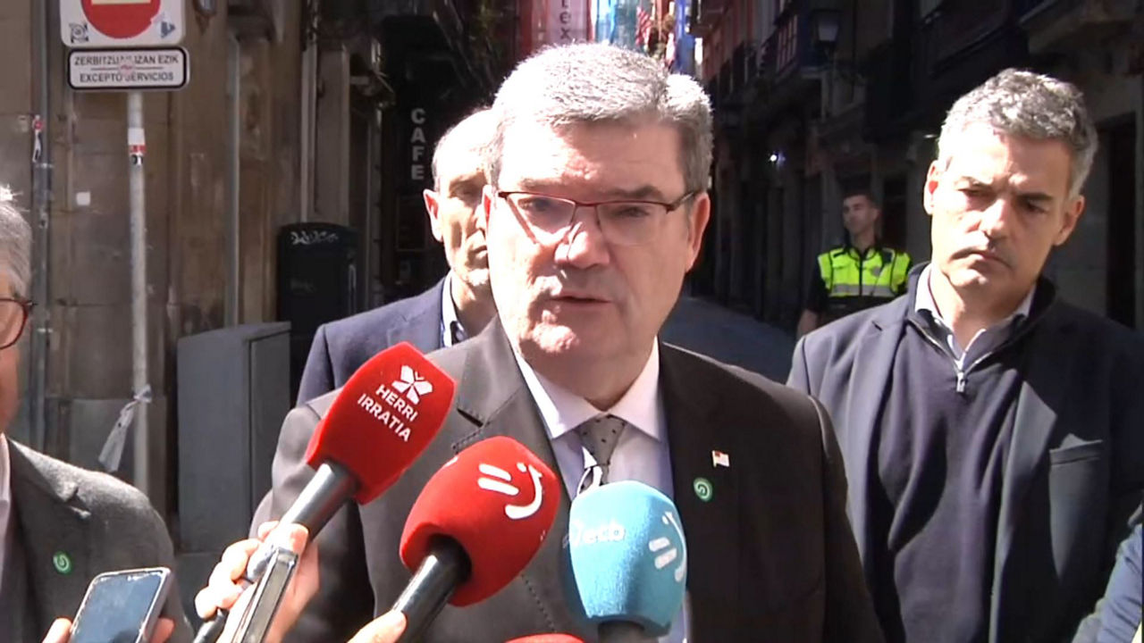 Juan Mari Aburto Bilboko alkatea