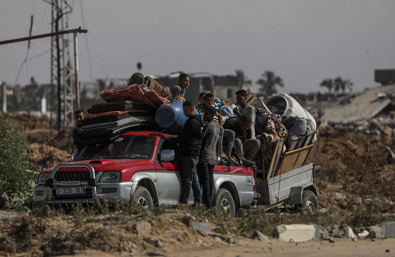 huida-palestinos-rafah-gaza-efe