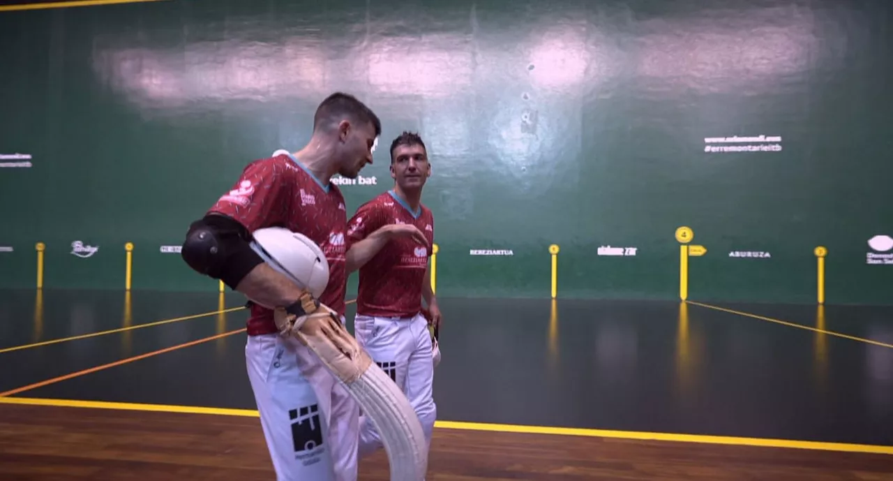 Ansa eta Zubiri, norgehiagoka bukatuta. Argazkia: EITB Media.