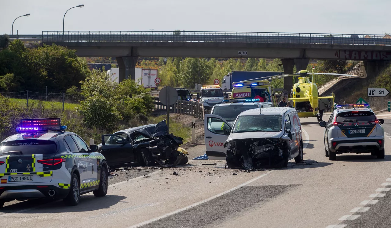 soria-accidente vecinos de lasarte oria-efe