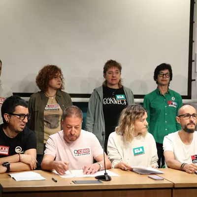 concertada-iniciativa-social-sindicatos itunpekoak sindikatuak-efe