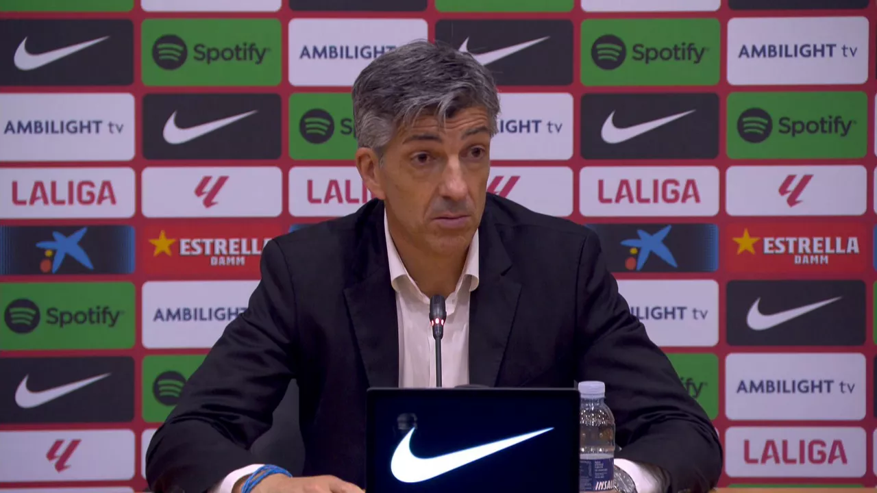 Imanol Alguacil, entrenador de la Real Sociedad