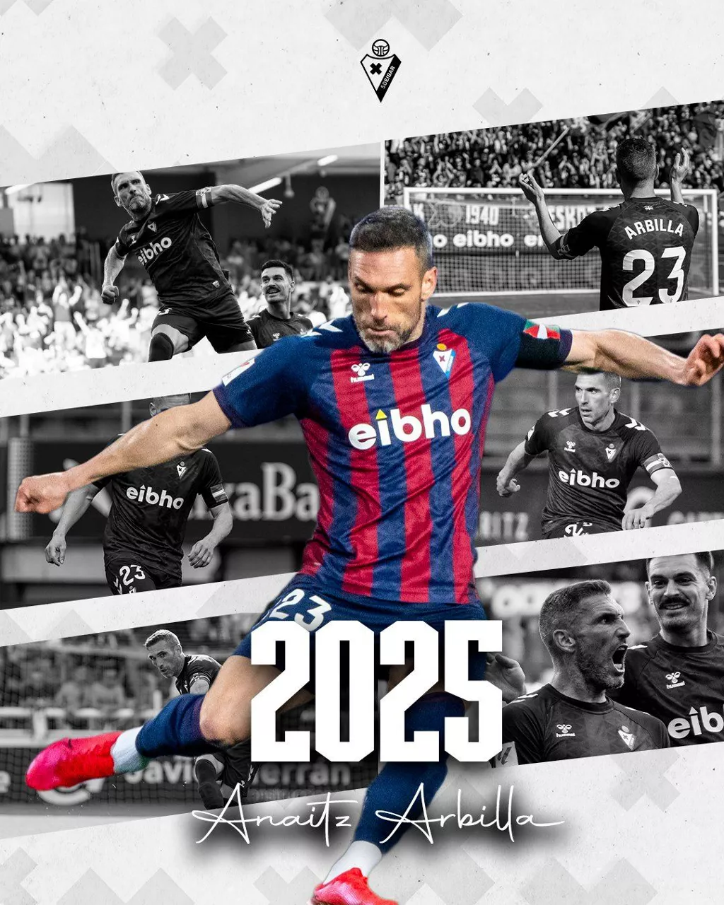 anaitz arbilla, jugador del eibar