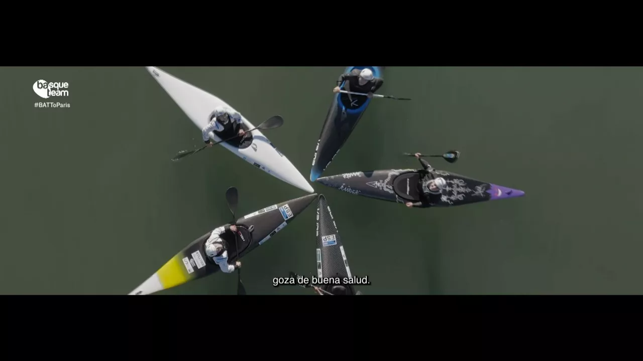 Piragüismo eslalon, en el cuarto capítulo de 'BAT TO Paris'