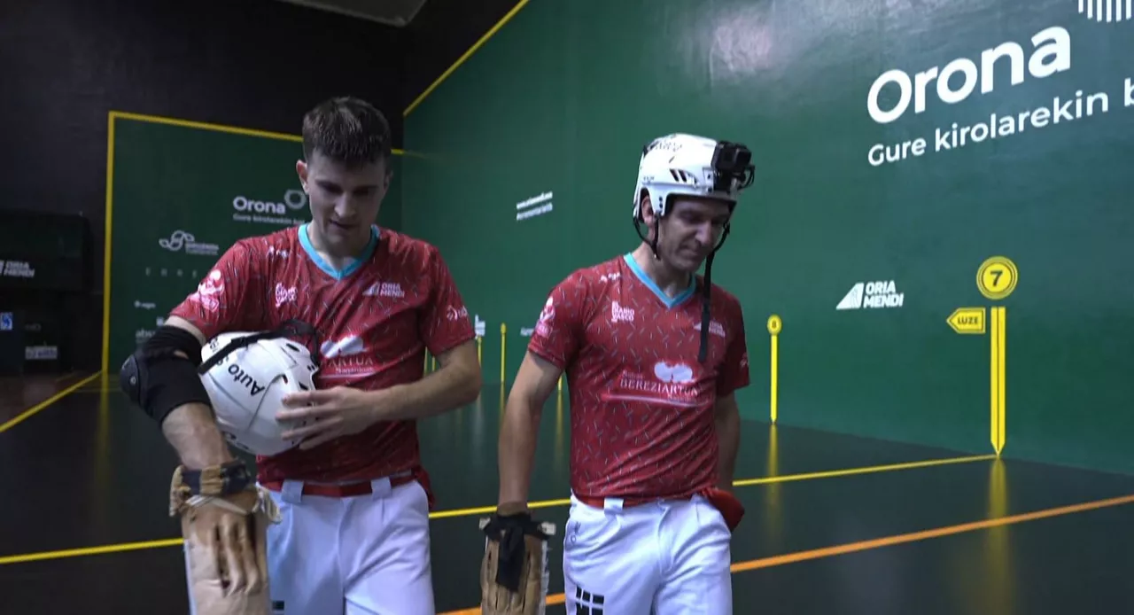 Ansa eta Zubiri, garaipena eskuratuta. Argazkia: EITB Media.