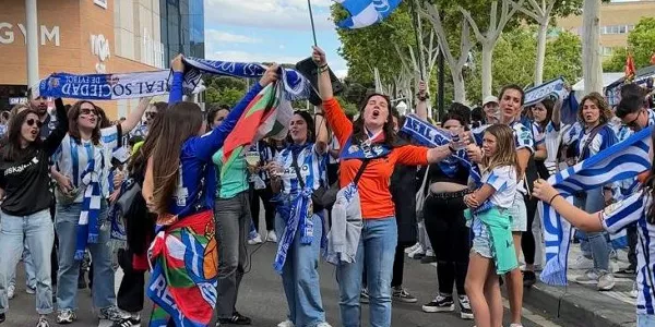 Ambiente previo al partido. Foto: Euskadi Irratia