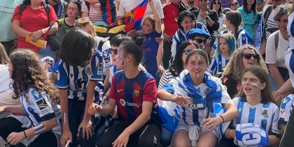 Ambiente previo al partido. Foto: Euskadi Irratia