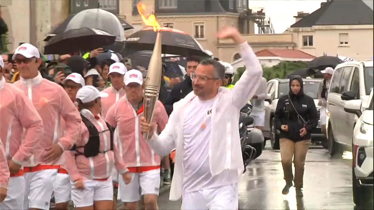 antorcha llama olímpica zuzi olinpikoa iparralde biarritz eitb