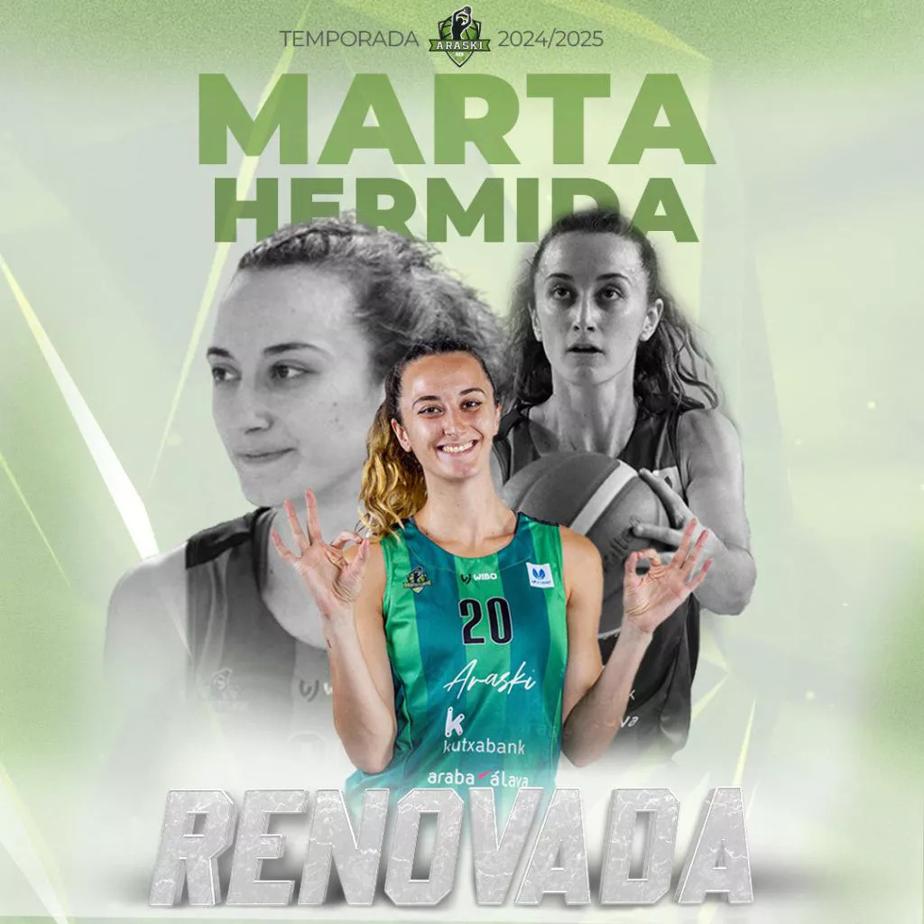 marta hermida, jugadora del kutxabank araski