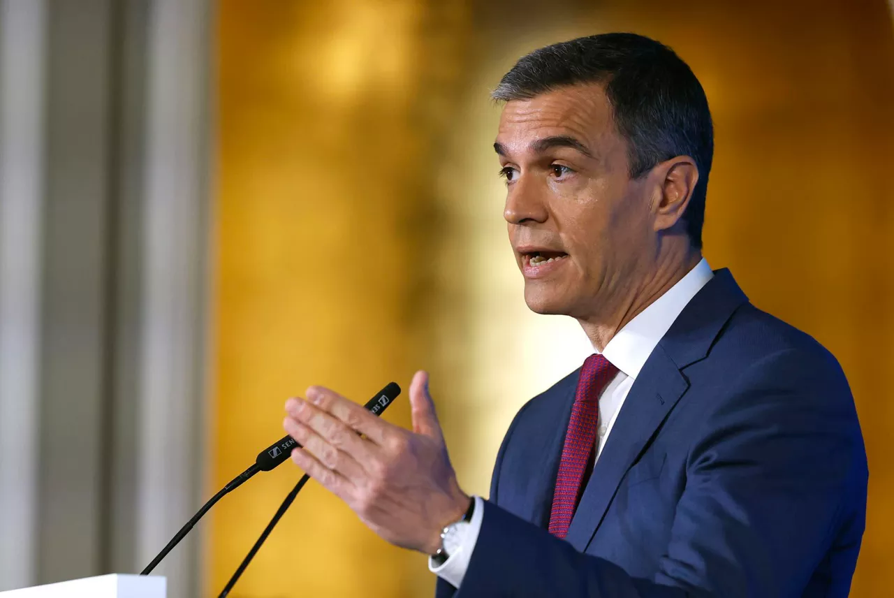 Pedro Sanchez, artxiboko irudi batean