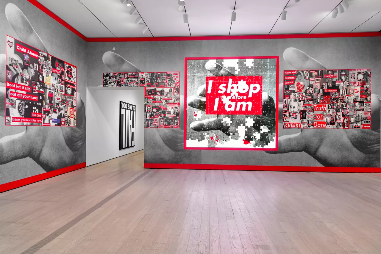 ZUGAN PENTSATZEN, ZERA, NIGAN, ZERA, ZUGAN  Argazkia: © Museum Associates/LACMA Barbara Kruger