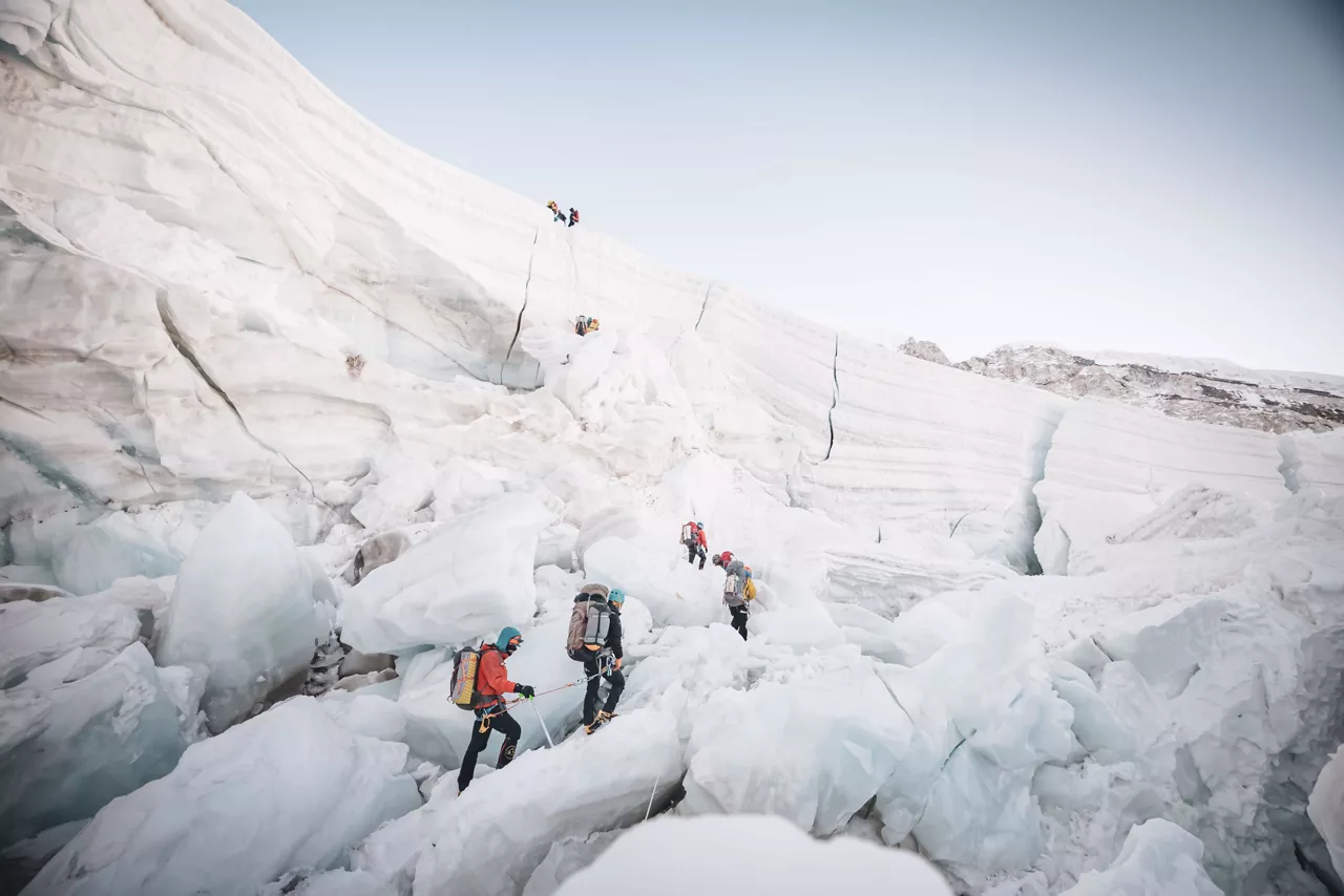 El último vasco que ascendió al Everest.