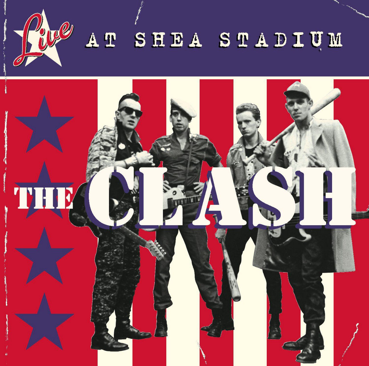 Monográfico sobre el concierto de The Clash en el Shea Stadium