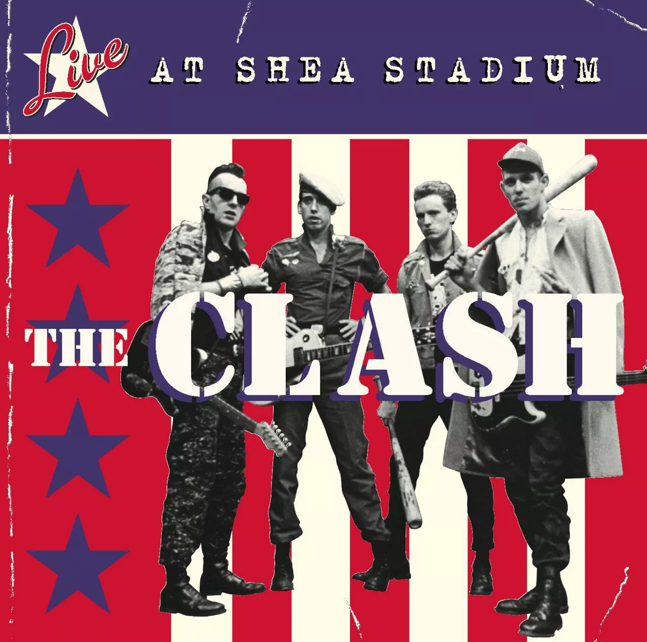 Monográfico sobre el concierto de The Clash en el Shea Stadium