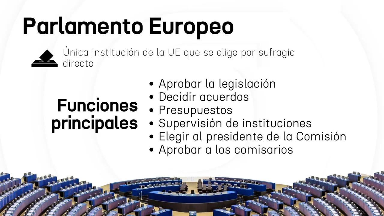 Parlamento Europeo funciones