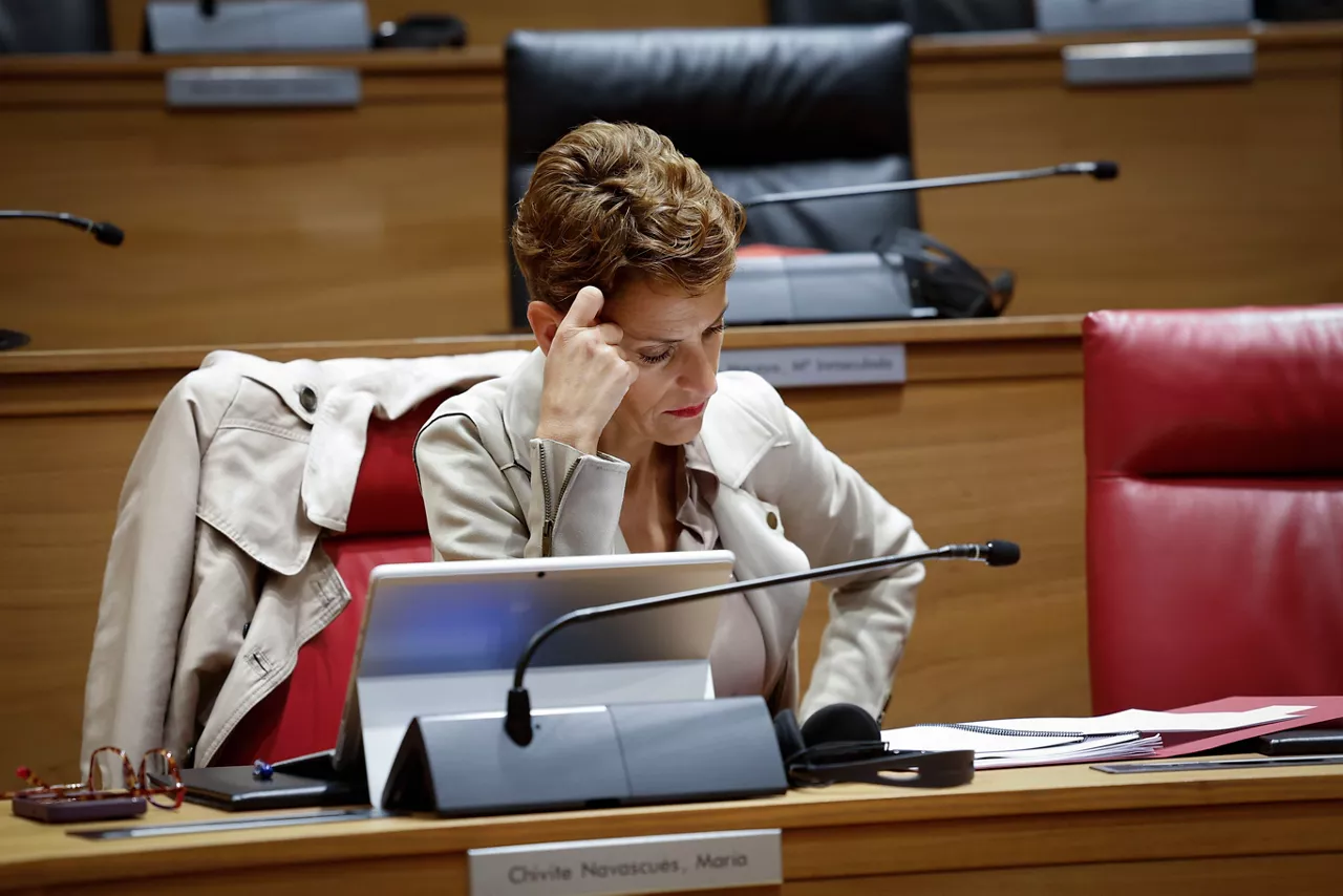 chivite-parlamento-navarra nafarroako parlamentua-efe