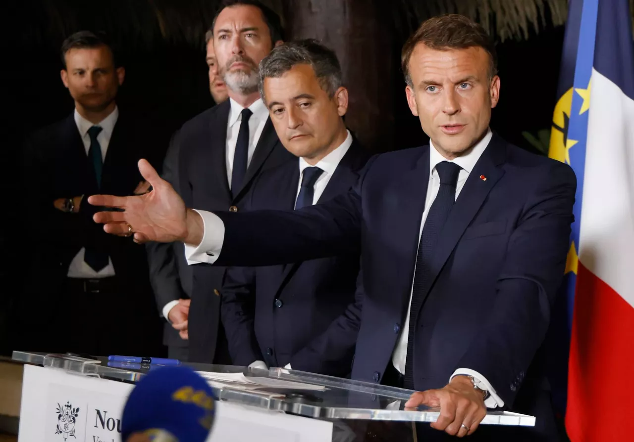 Emmanuel Macron Caledonia Berrian EFE