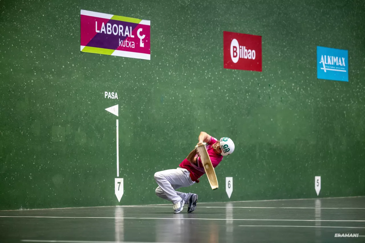 Aritz Erkiaga zesta-punta Iron Cup Bilbo