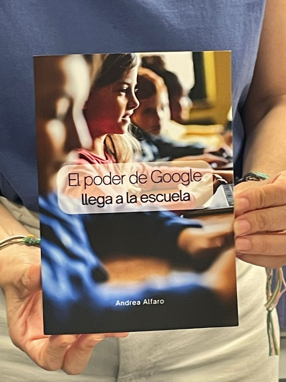 Andrea Alfaro nos ha presentado su libro ''El poder de google llega a la escuela''