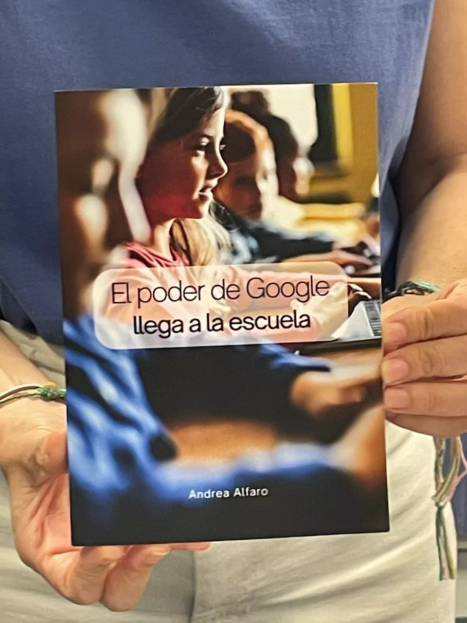 Andrea Alfaro nos ha presentado su libro ''El poder de google llega a la escuela''