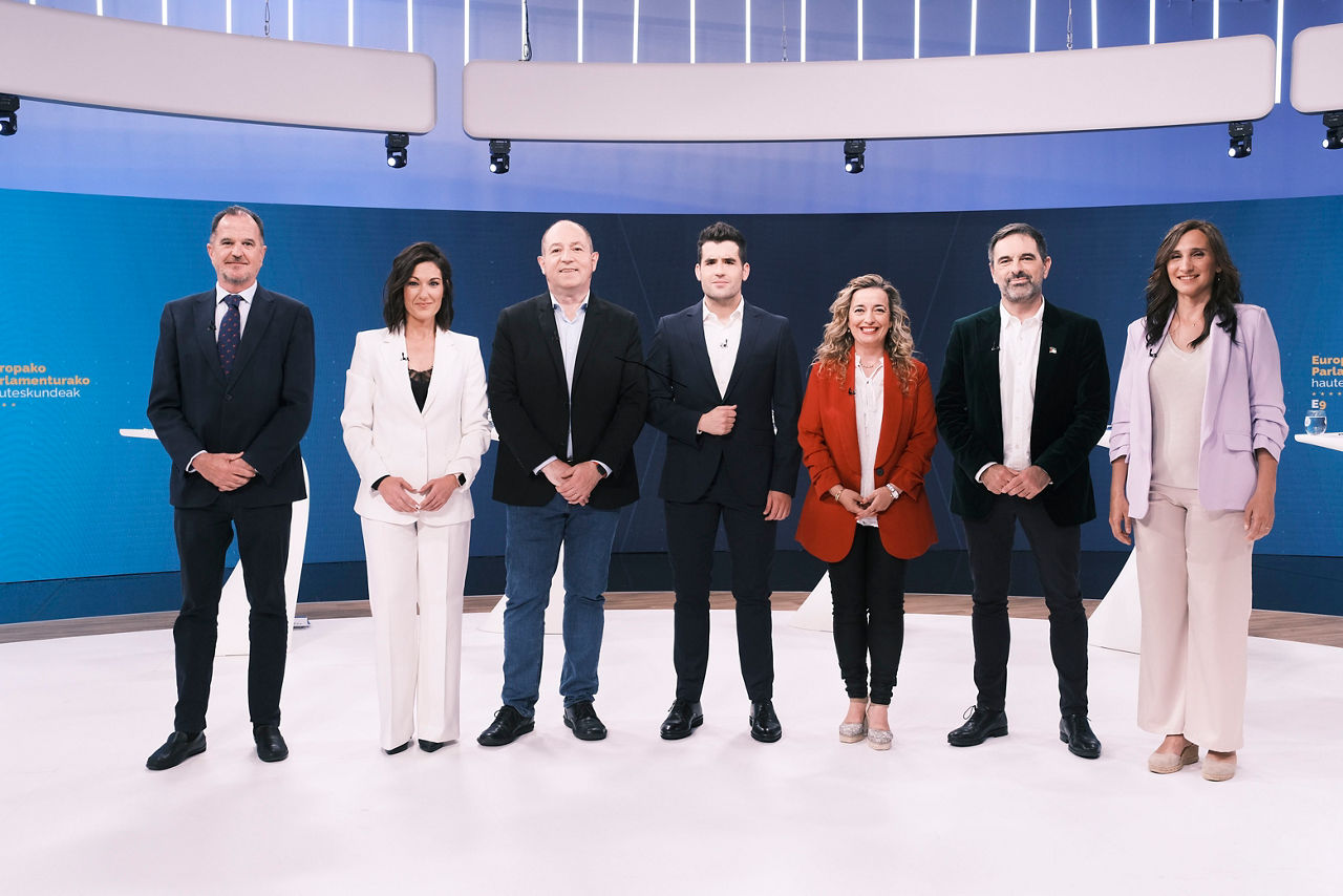 Europako hauteskundeak debatea ETB1