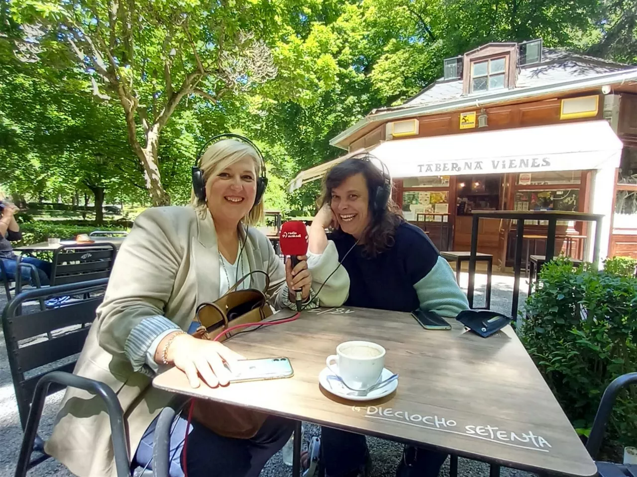 Maite Redin y Tefi de Paz.