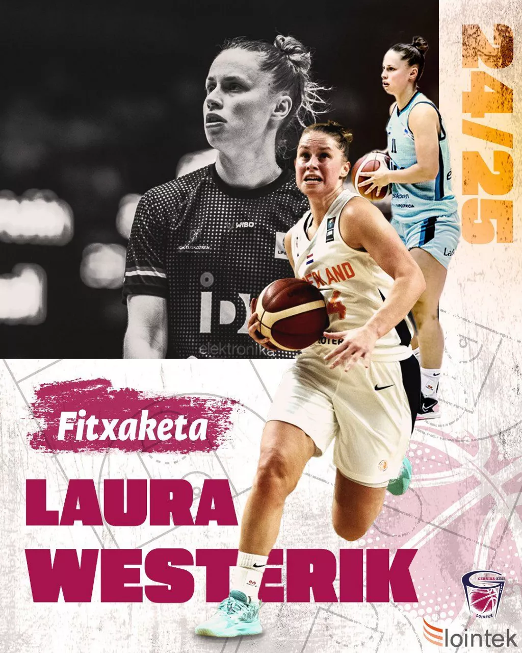 laura westerik, lointek gernikaren fitxaketa