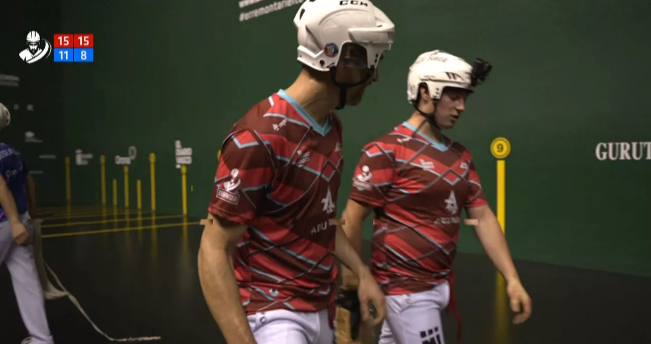 Urriza-Martirena bikoteak bederatzi puntu ditu, sailkapenean. Argazkia: EITB Media.