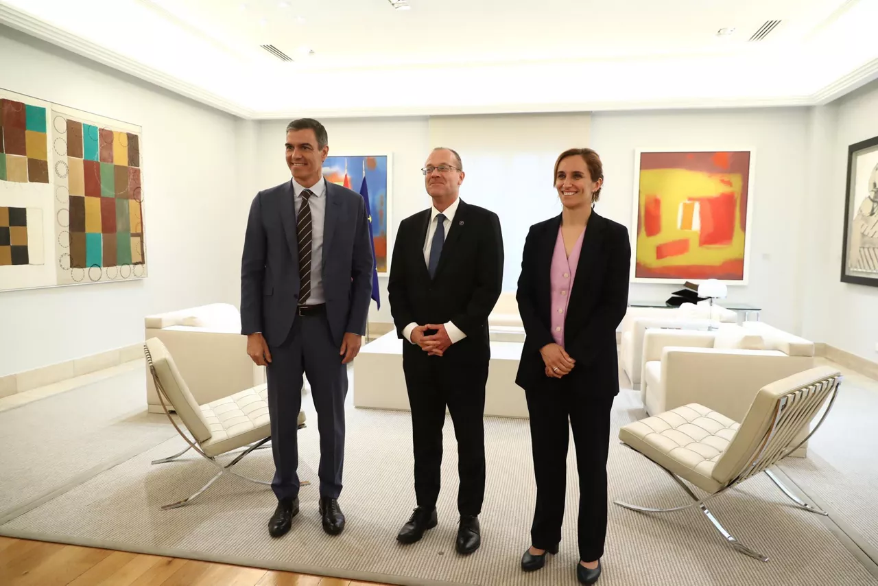 Monica-Garcia-Pedro-Sanchez-Hans-Kluge-efe