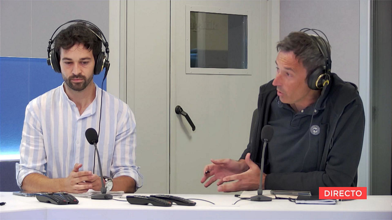 Mikel Reparaz y Asier Sanchez.