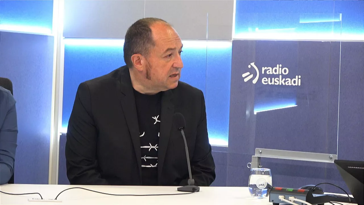 El candidato al Parlamento Europeo de EH Bildu, Pernando Barrena.