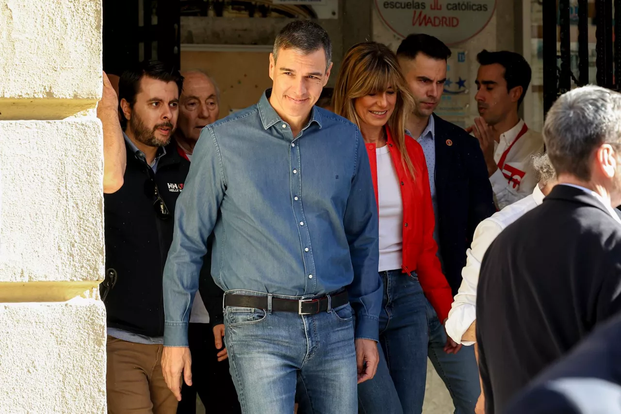 Pedro Sanchez eta Begoña Gomez E9 EFE2