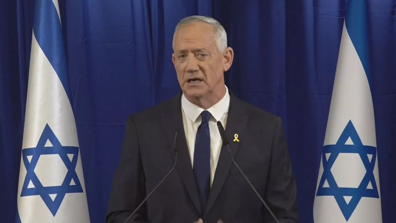 benny gantz israel eitb media