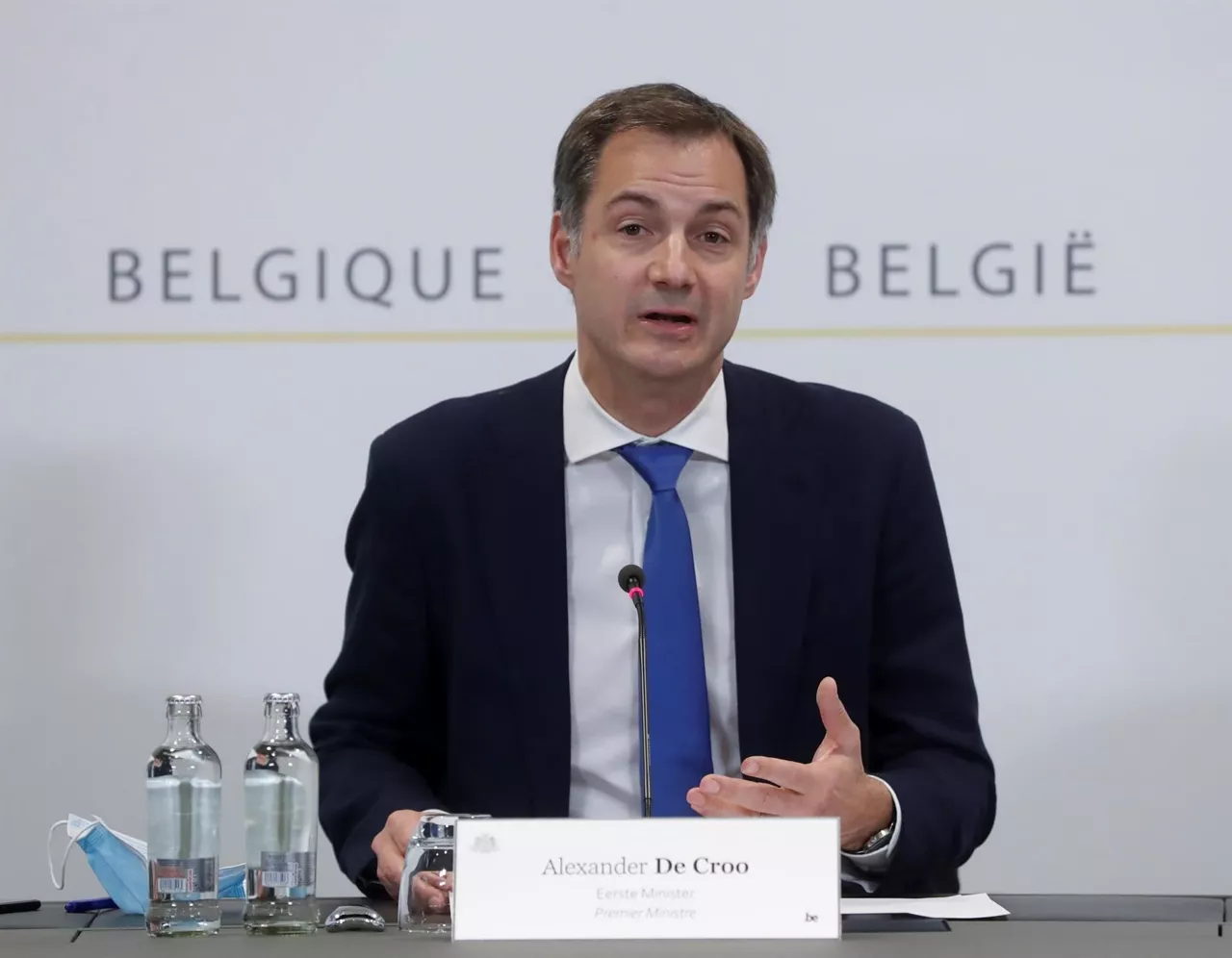 Alexander de Croo belgikako lehen ministroa EFE