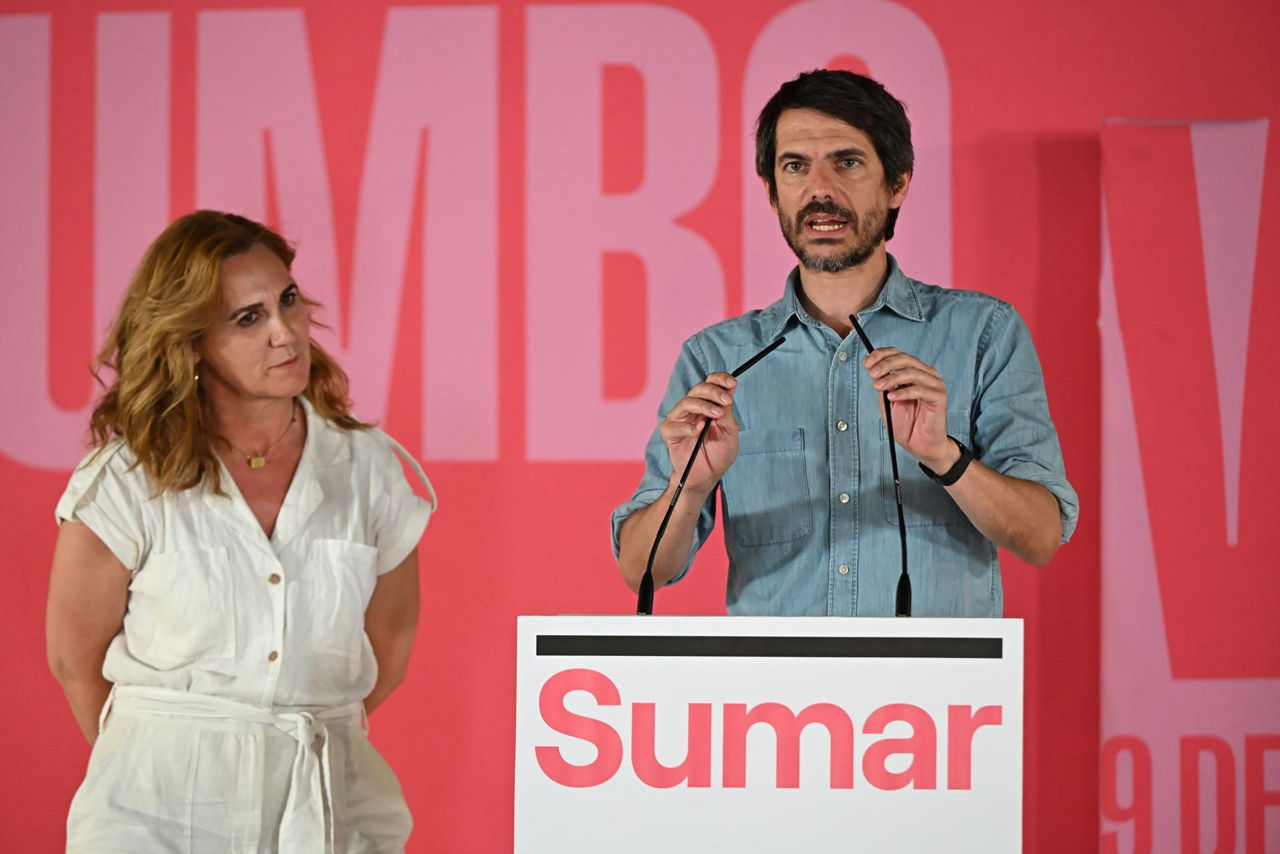 sumar estrella galan ernest urtasun elecciones europeas efe