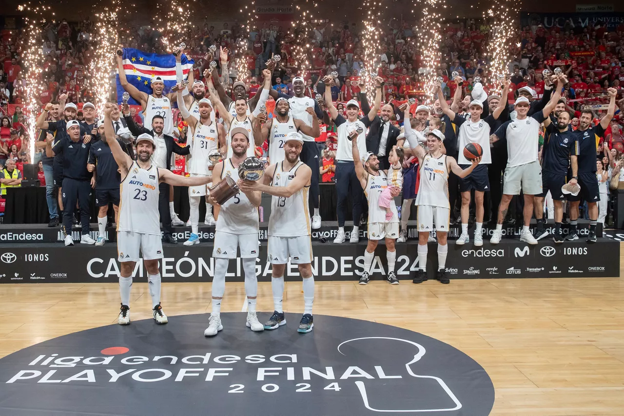 Real Madrilek Endesa Liga irabazi du