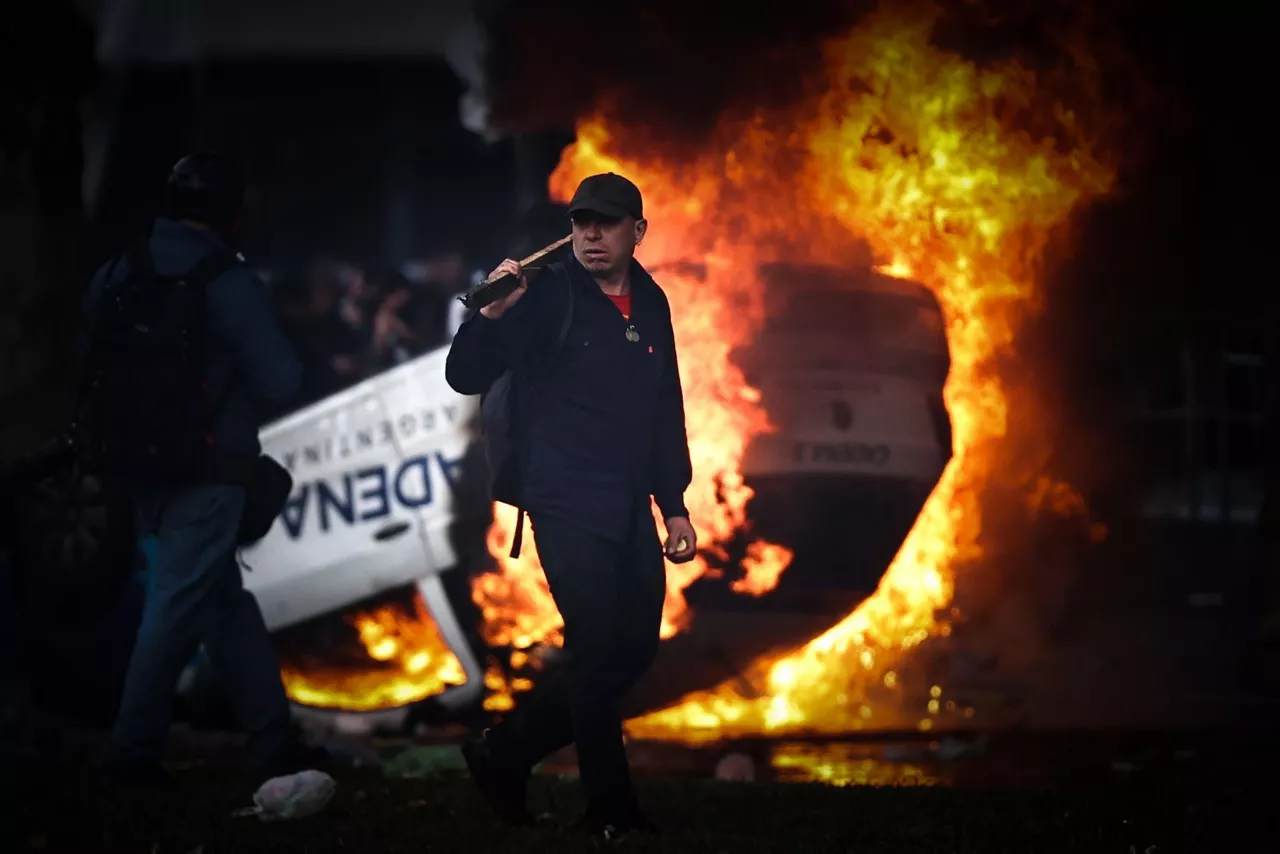 argentina protesta milei  efe